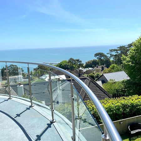 One Of The Best Properties In Lyme! Breathtaking Views Across The Whole Bay. 3 Stories With 2 Tier Veranda Around The Property. Sleeps 6 Lyme Regis Exteriör bild