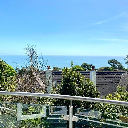 One Of The Best Properties In Lyme! Breathtaking Views Across The Whole Bay. 3 Stories With 2 Tier Veranda Around The Property. Sleeps 6 Lyme Regis Exteriör bild