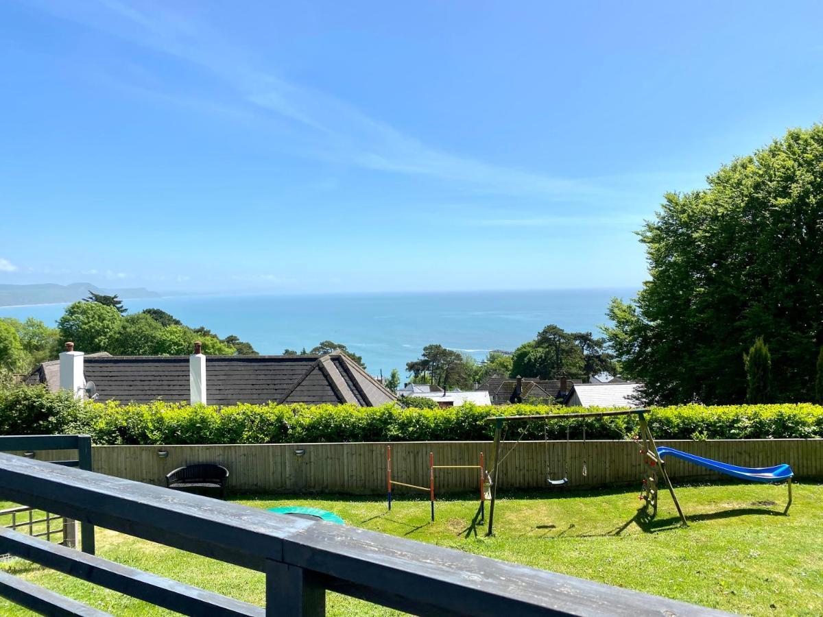 One Of The Best Properties In Lyme! Breathtaking Views Across The Whole Bay. 3 Stories With 2 Tier Veranda Around The Property. Sleeps 6 Lyme Regis Exteriör bild
